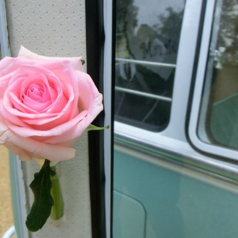 VW Bus-Bulli T1 Samba Deluxe als Hochzeitsauto / T1-Berlin.de