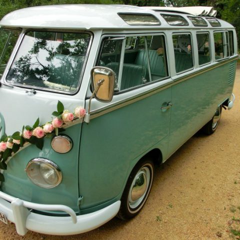 VW Bus-Bulli T1 Samba Deluxe als Hochzeitsauto / T1-Berlin.de